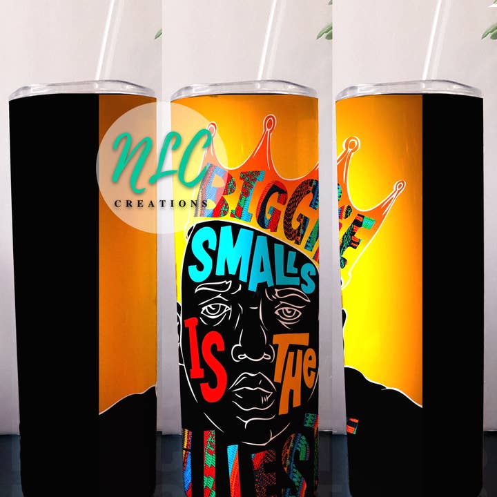 Gobelet en acier inoxydable Biggie Smalls is the Illest de 20 oz pour la vente par NLC Creations