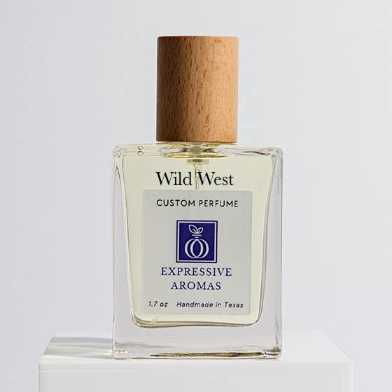 Wild West Eau De Parfum Spray 50mL Cedarwood Saffron for wholesale by Expressive Aromas