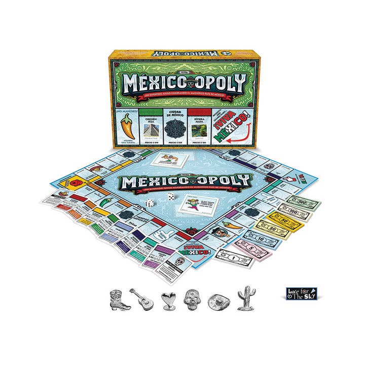 Outset Games and Cobble Hill Puzzles - Wholesale Board Game - Mexico-Opoly Board Game2