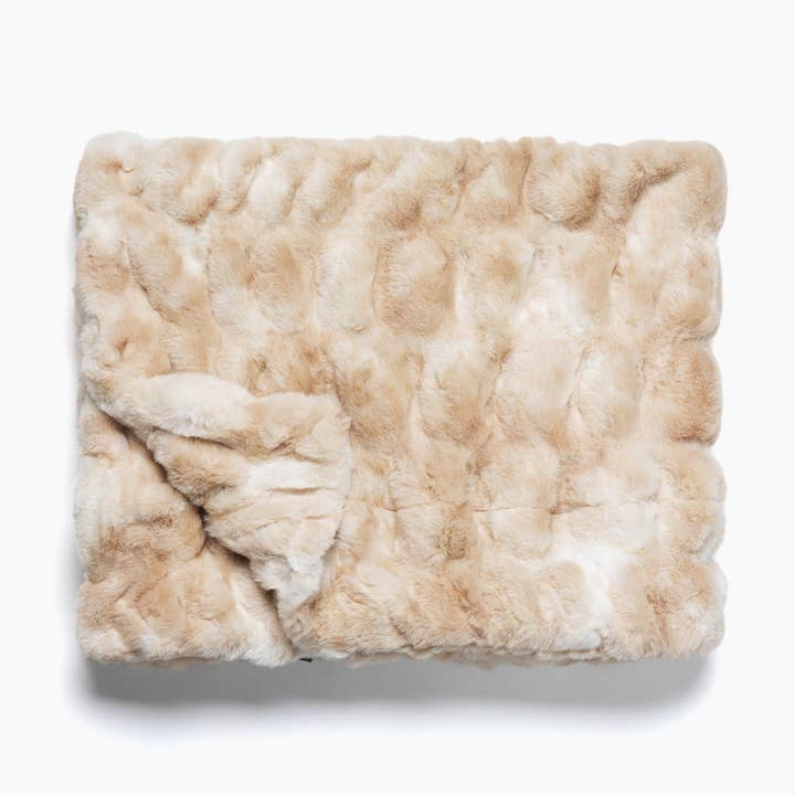 The Lola Pet Blanket | Caramel N' Cream for wholesale by Lola Blankets