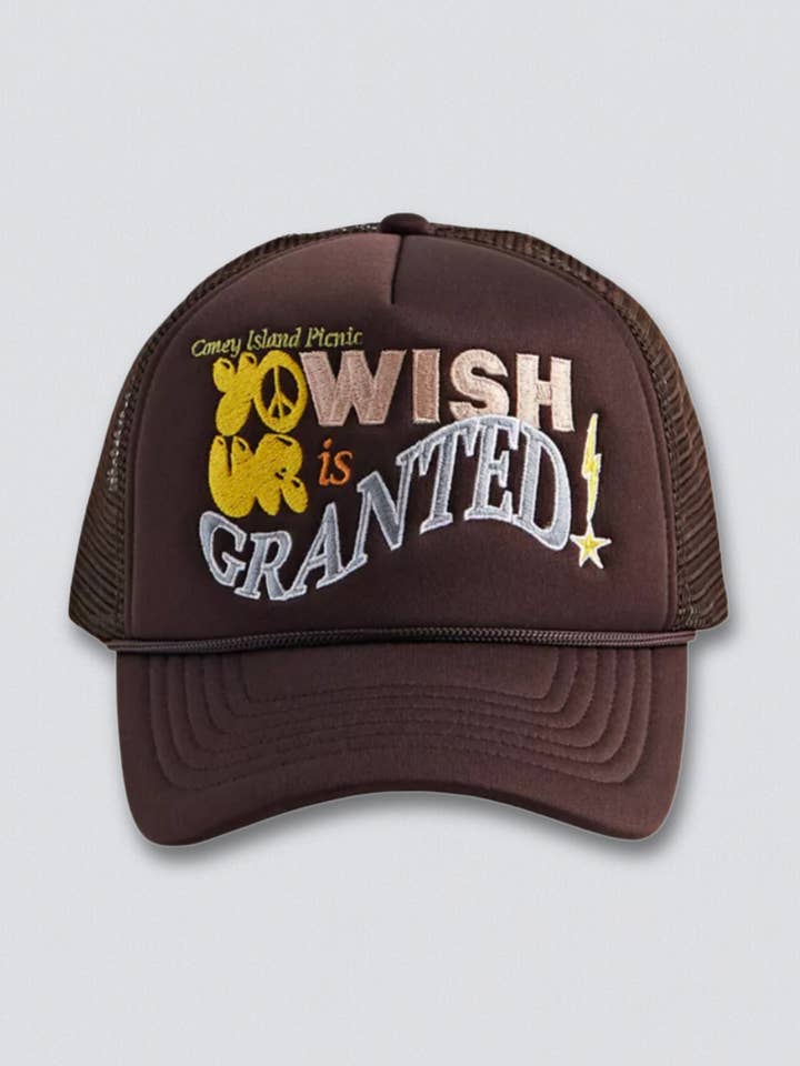 Casquette de camionneur Wish Granted pour la vente par Coney Island Picnic