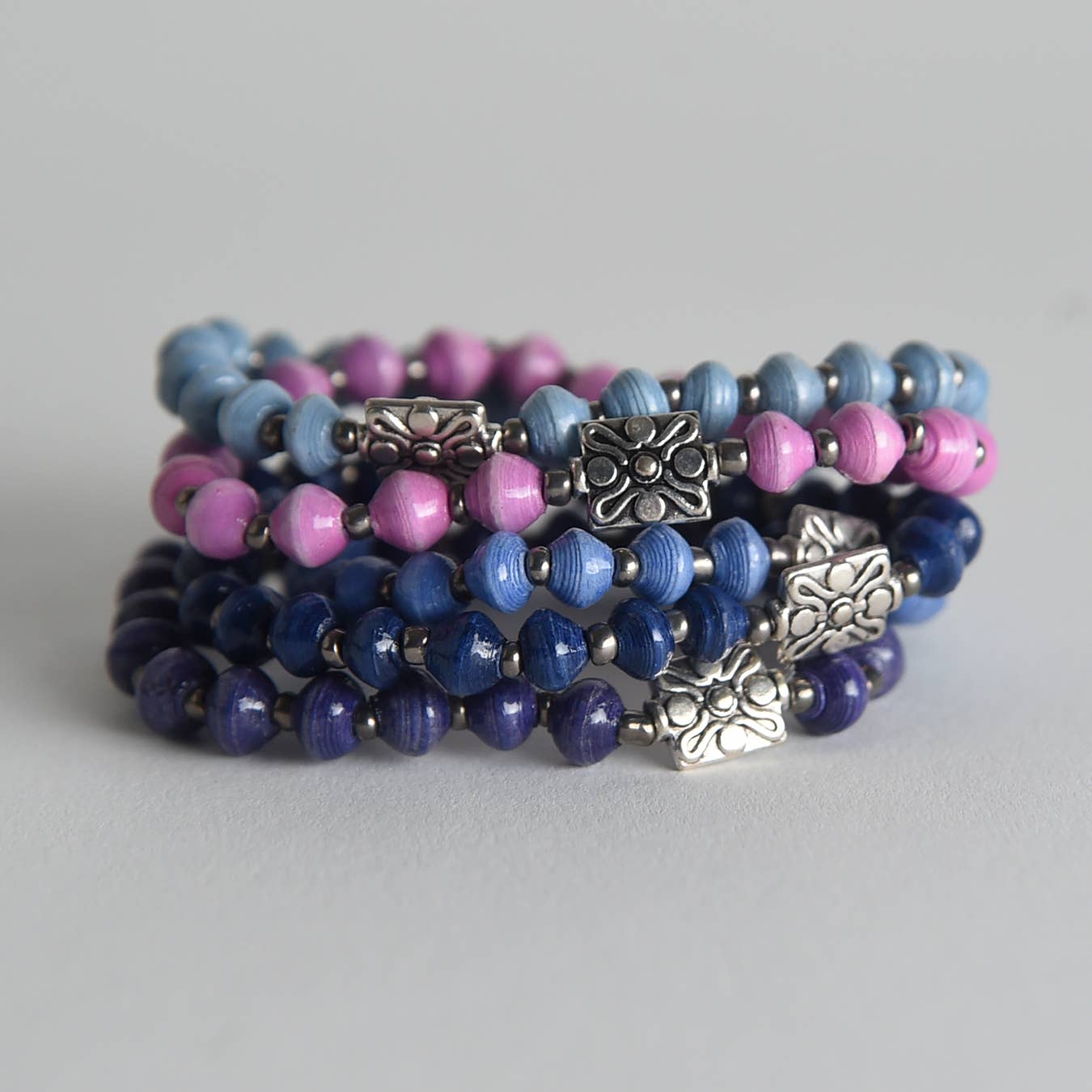 Project Have Hope - Venta al por mayor Juegos de joyas - Juego de 5 pulseras con encanto14