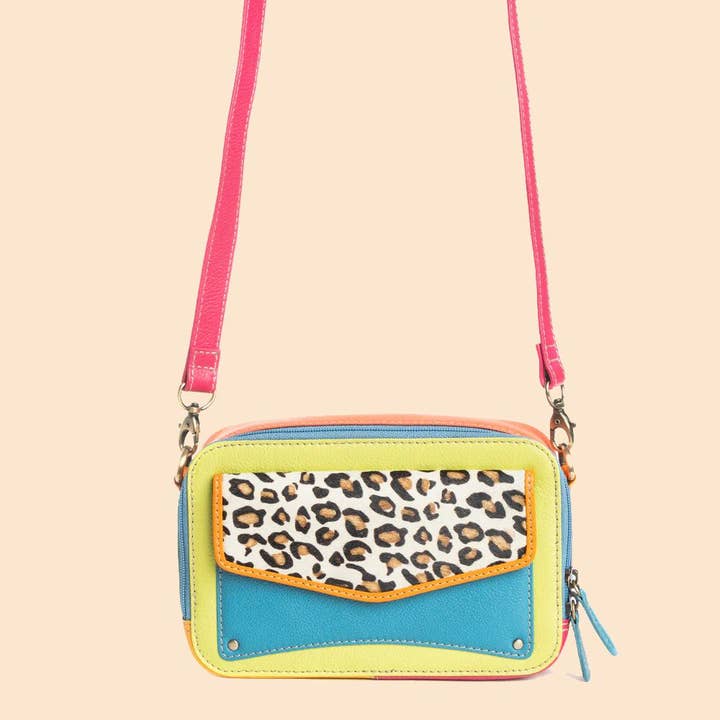 Myra Bag Crossbody Bag Safari Colors multi for wholesale by MYRA - EU
