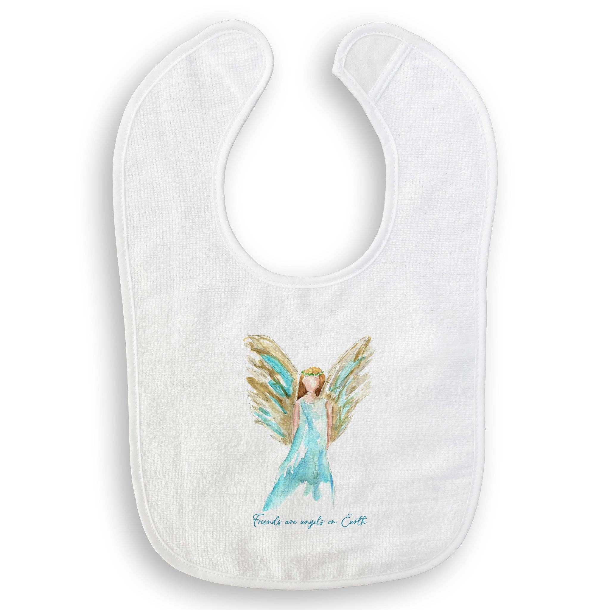 French Graffiti – Engroshandel Viskestykke – Blå himmelsk engel med venners citat15