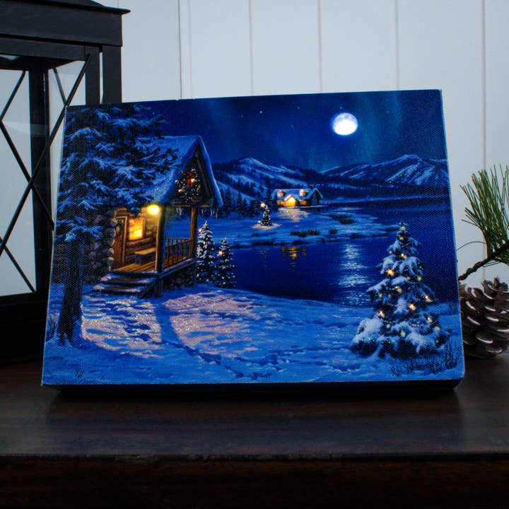 Tela Iluminada de Mesa 8x6 Moonrise por atacado de Glow Decor