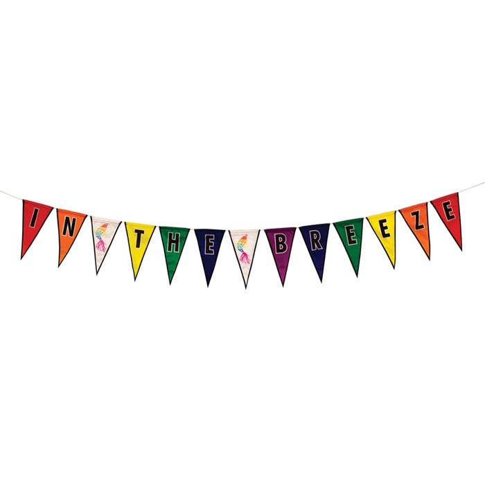 In the Breeze, LLC. - Wholesale Bunting/Garland - In the Breeze Festive Pennant String