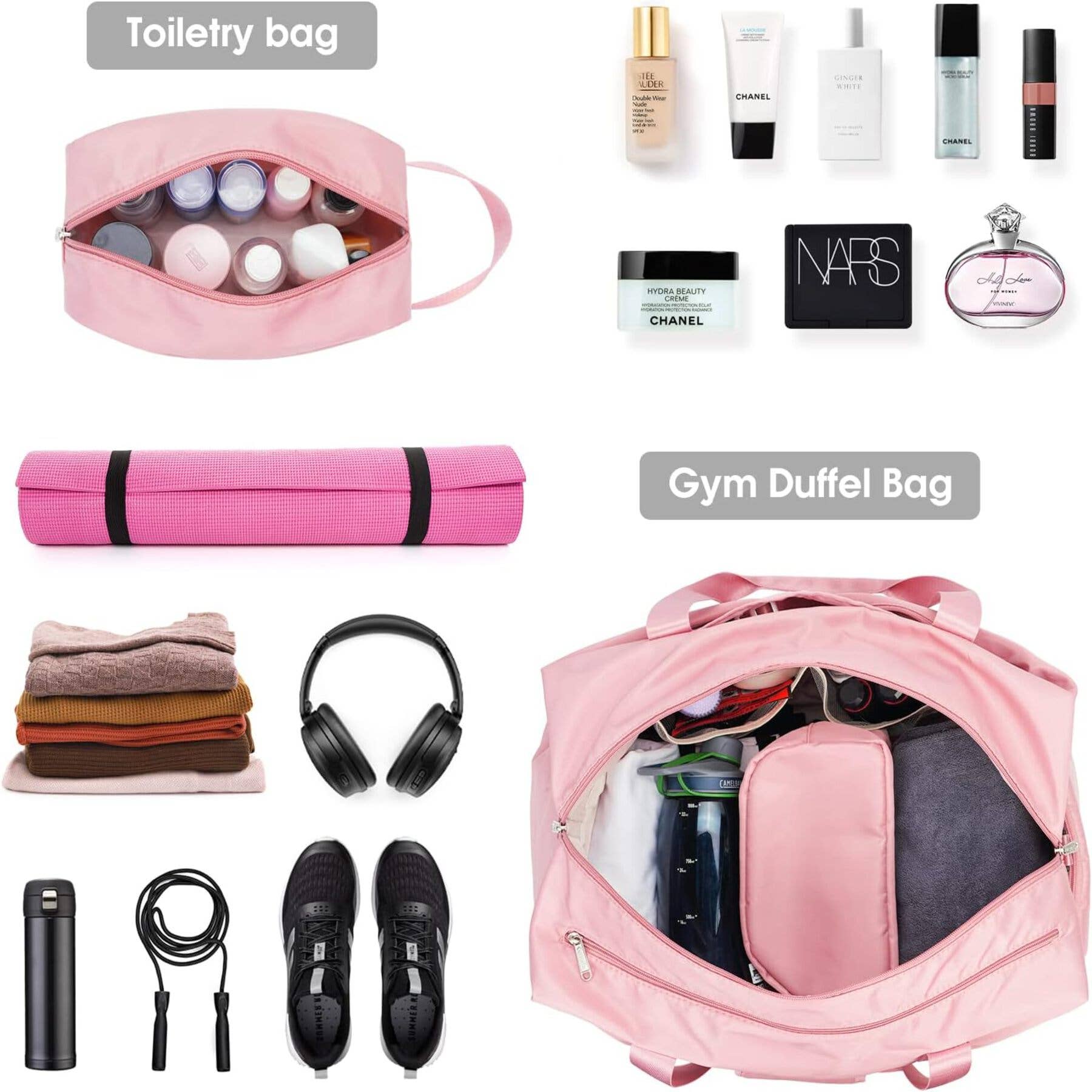 wandf – Großhandel Weekender-Tasche – Damen – Ceneda 20" Sporttasche mit Nassfach und Schuhfach43