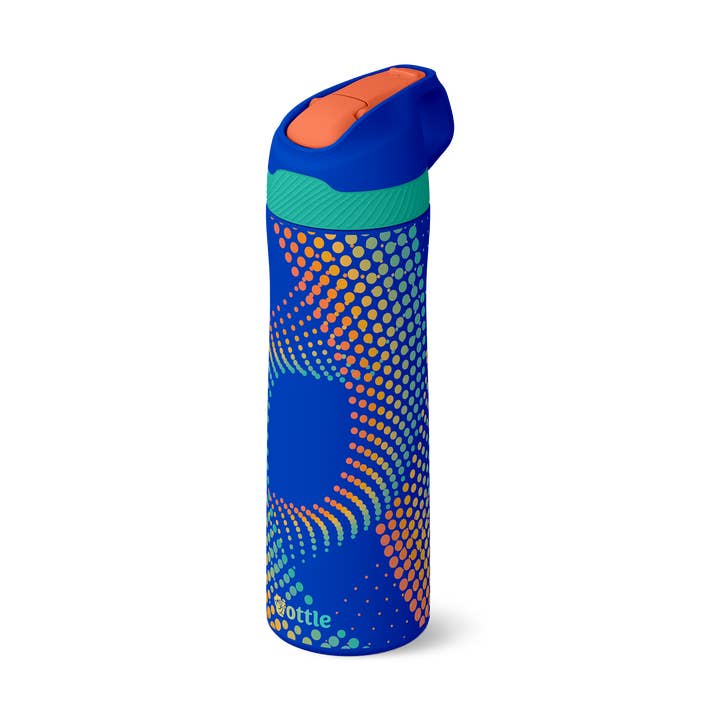 Halftone Vortex 19 oz Water Bottle for wholesale by Ottle Hydration