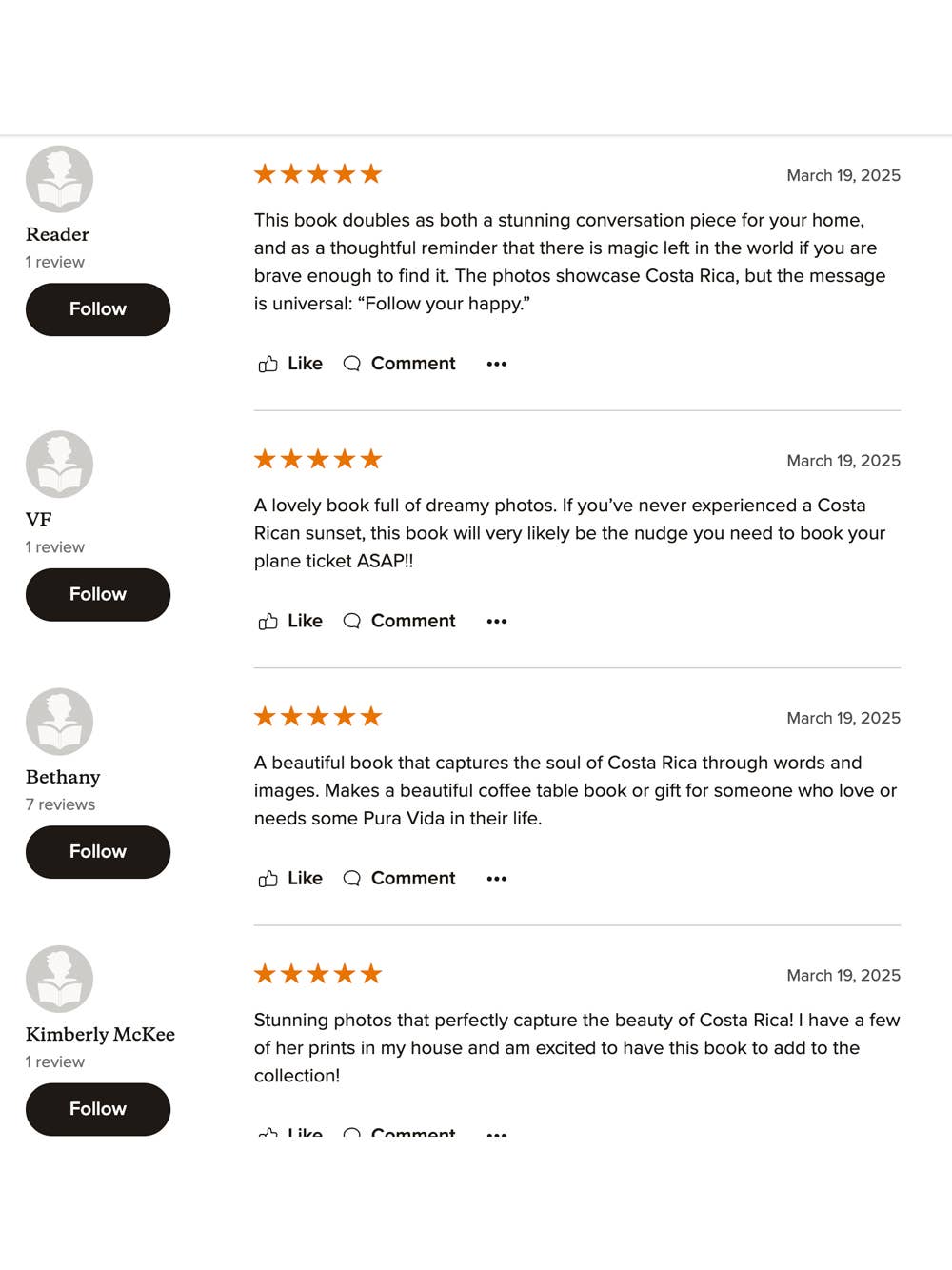 The Sunset Shop - Wholesale Display Book - Costa Rica Coffee Table Book - SLICE OF PURA VIDA-DISE3