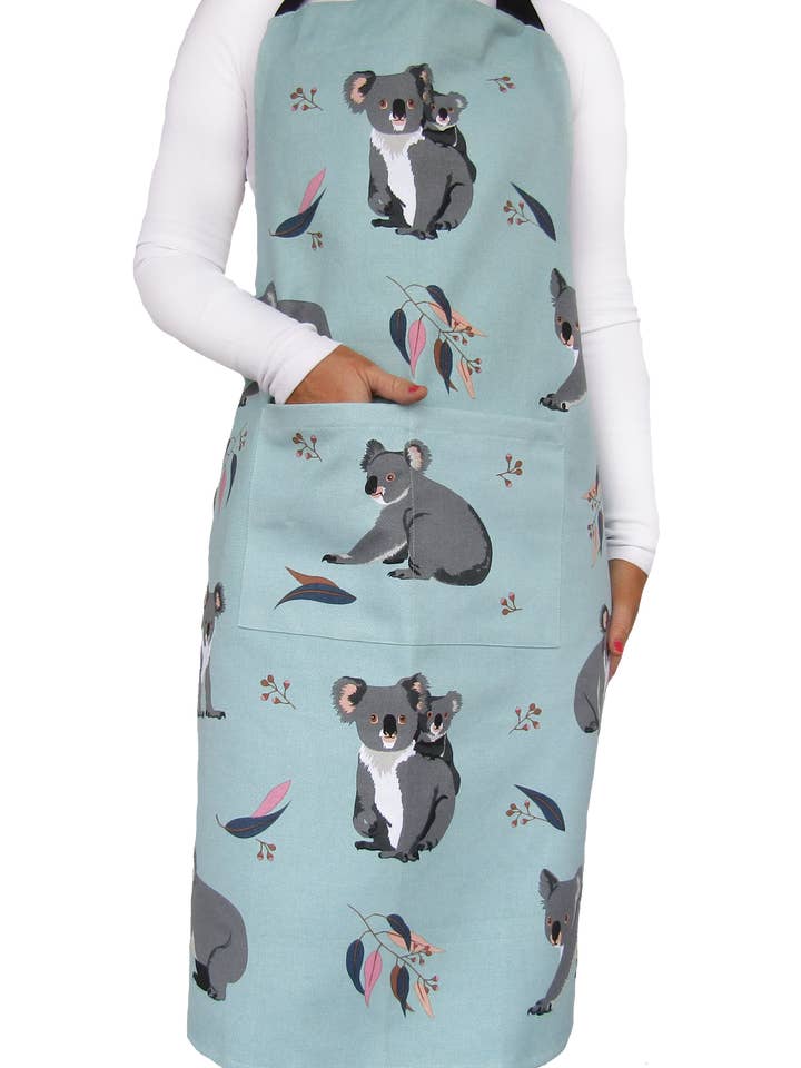 Apron (Heavy Drill) - Koalas for wholesale by Allgifts Australia