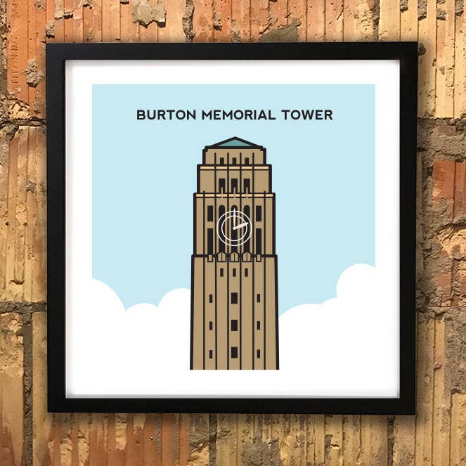 Impresión de la Torre Conmemorativa Burton para venta al por mayor de Detroit GT