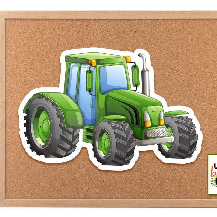 Adesivo trattore verde per la vendita all'ingrosso da parte di Swanky Bazaar