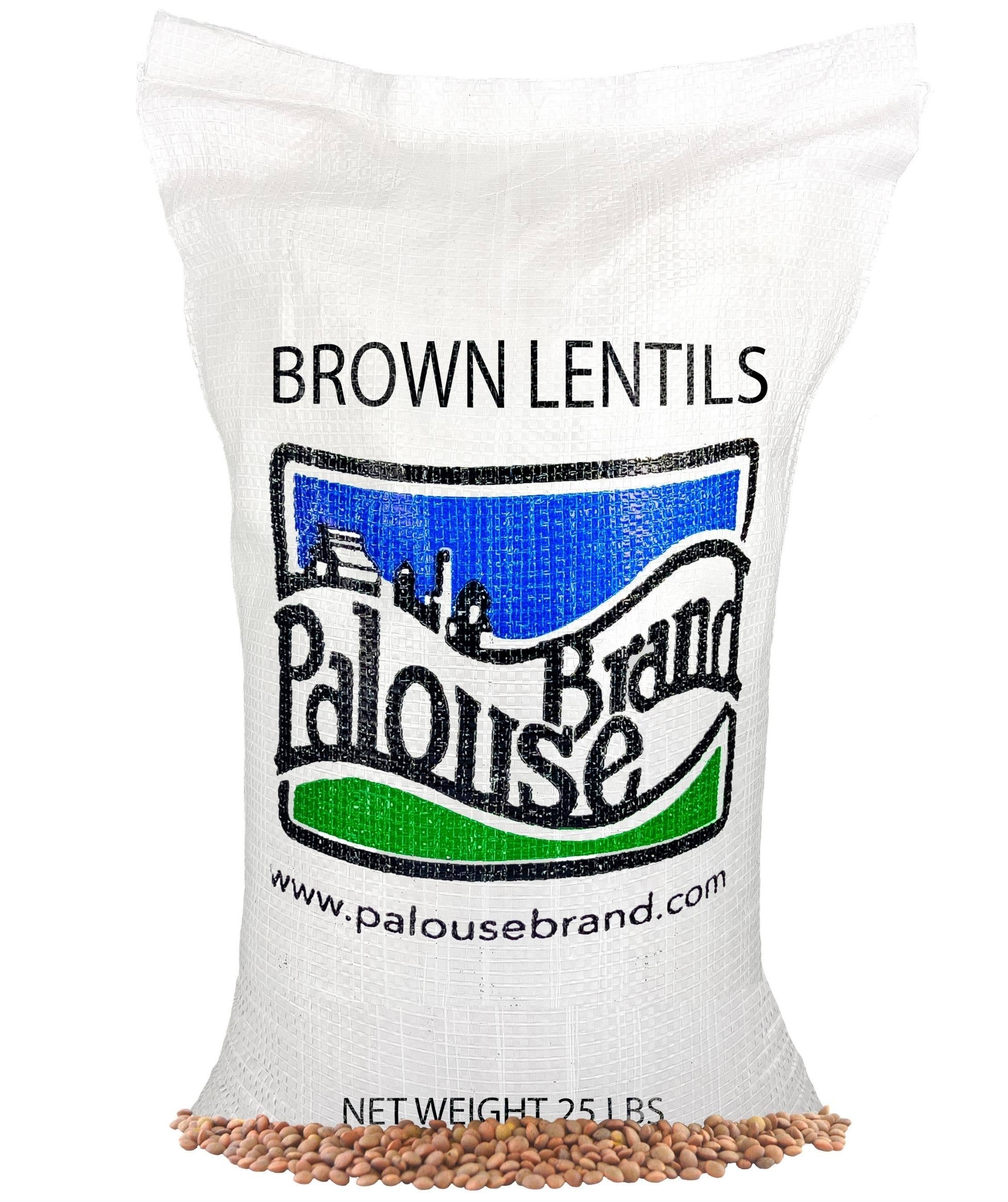Palouse Brand - Wholesale Beans - Brown Lentils (Pardina)1