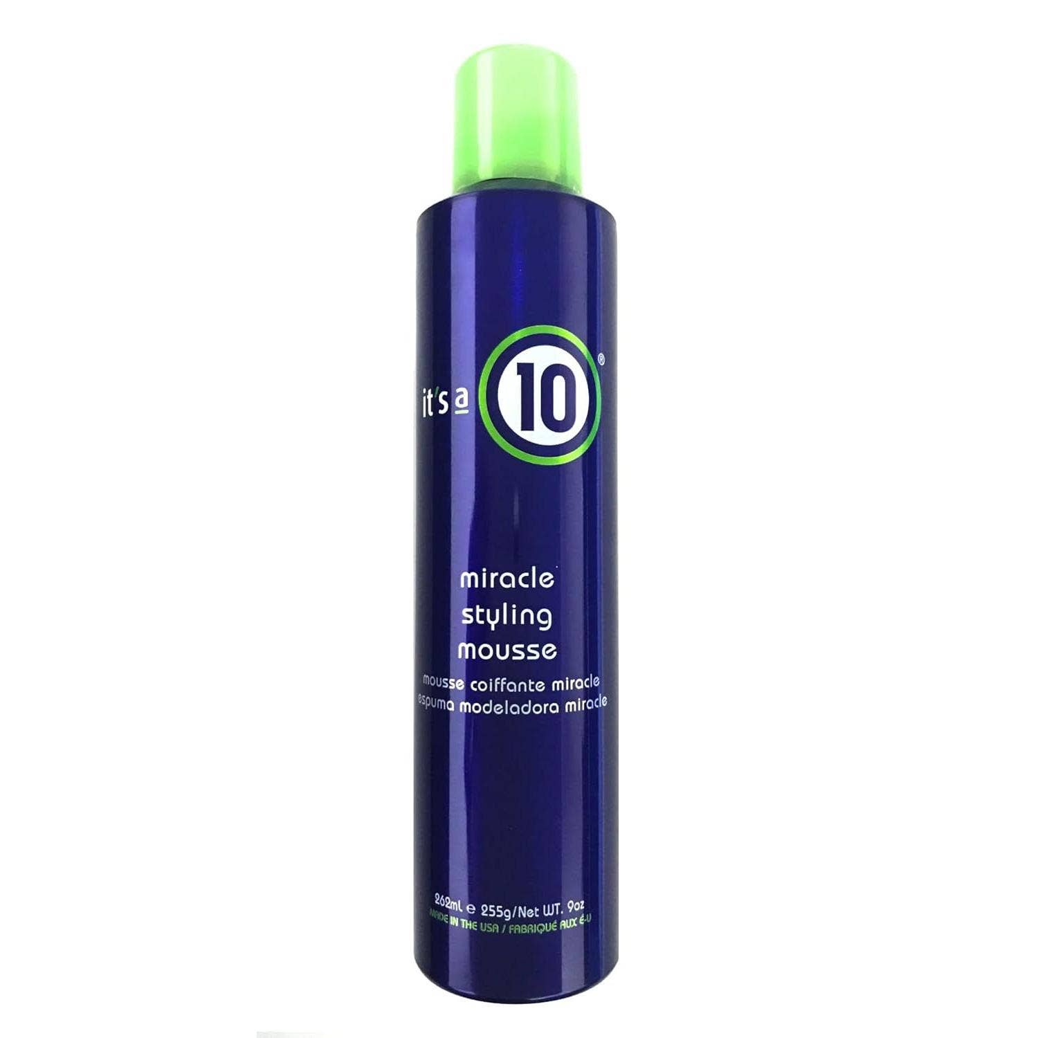 KT Supply - Wholesale Hair Styling Gel/Mousse - It Is A 10 Miracle Styling Mousse, 9 oz0