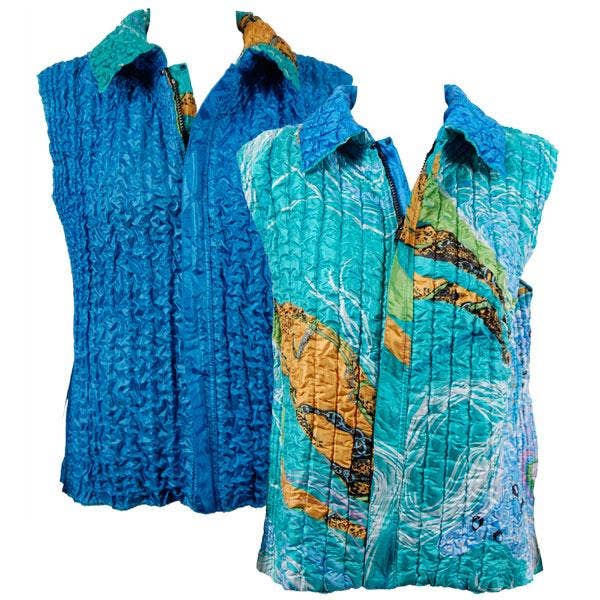 The Magic Scarf Company - Wholesale Outerwear Vest - Women's - 4537 - Quilted Reversible Vests36