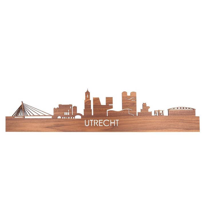 Skyline Utrecht Noten voor wholesale door WoodWideCities
