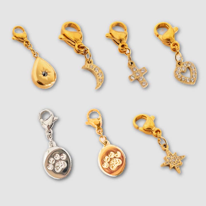 Mini Diamond Charm Bar Charms - WATERPROOF Wholesale for wholesale by Pretty Simple