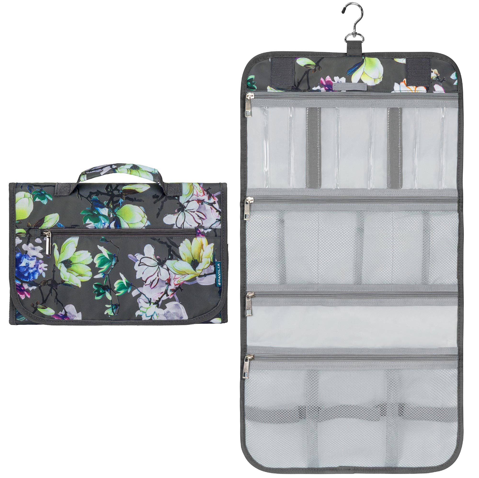 Pavilia - Wholesale Toiletry Bag - Unisex - Rollout Hanging Toiletry Organizer Bag1