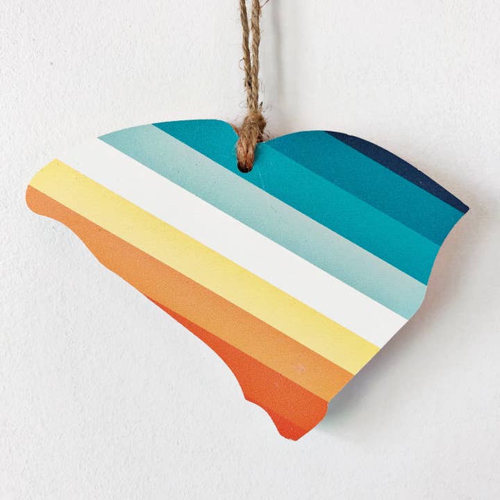 Hemlock & Heather - Wholesale Ornament - '76 Stripes State Ornaments44