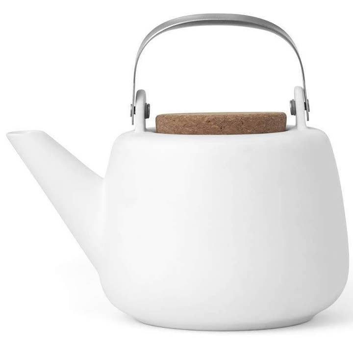 Viva | Espro | Liiton - Wholesale Tea Pot - Nicola™ Porcelain Teapot w/ Infuser - 40oz / 1.2L0