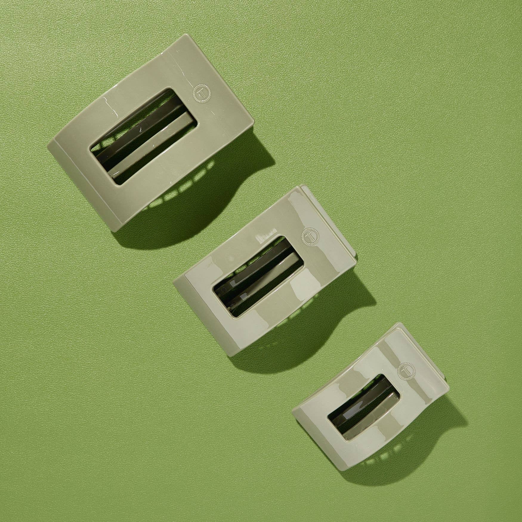 TELETIES – Großhandel Haarclip – Damen – Flache rechteckige Haarklammer | Groß | Sage It Ain't So4