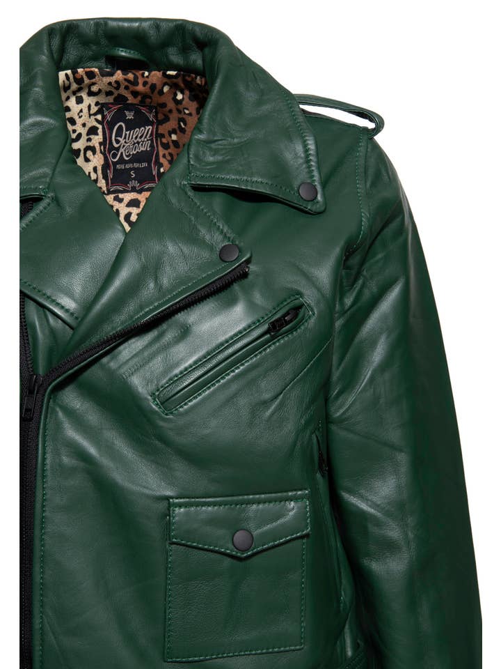 KING KEROSIN - Wholesale Leather Jacket - Women's - “Marlon” leather jacket9