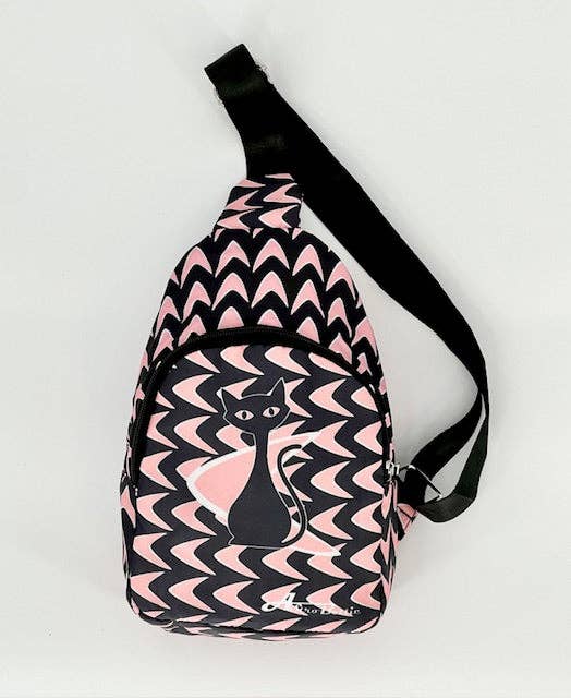 Astro Bettie - Wholesale Crossbody Bag - Women's - MCM Atomic Bettie Cat Boomerang Sling Bag0