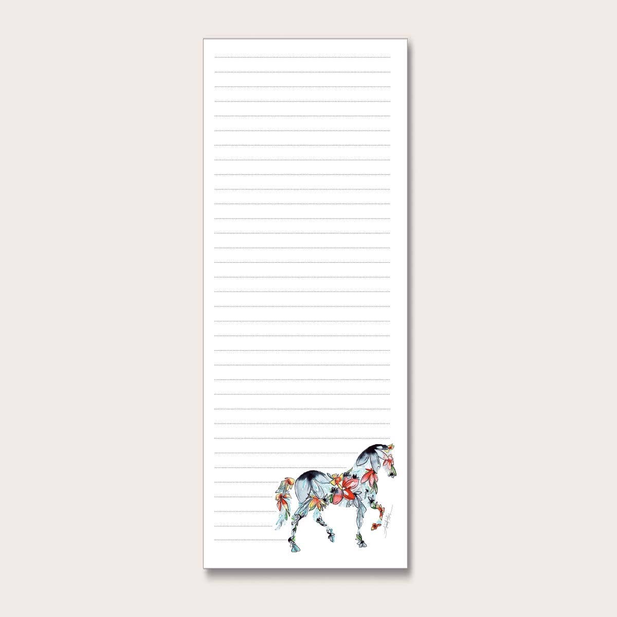 Amanda Klein Co. - Wholesale Notepad - Horse Refrigerator Notepad1