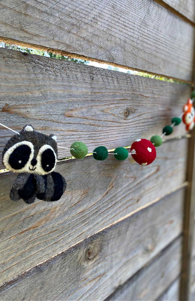 Ganesh Himal Trading - Wholesale Bunting/Garland - Felt Forest Animal Garland3