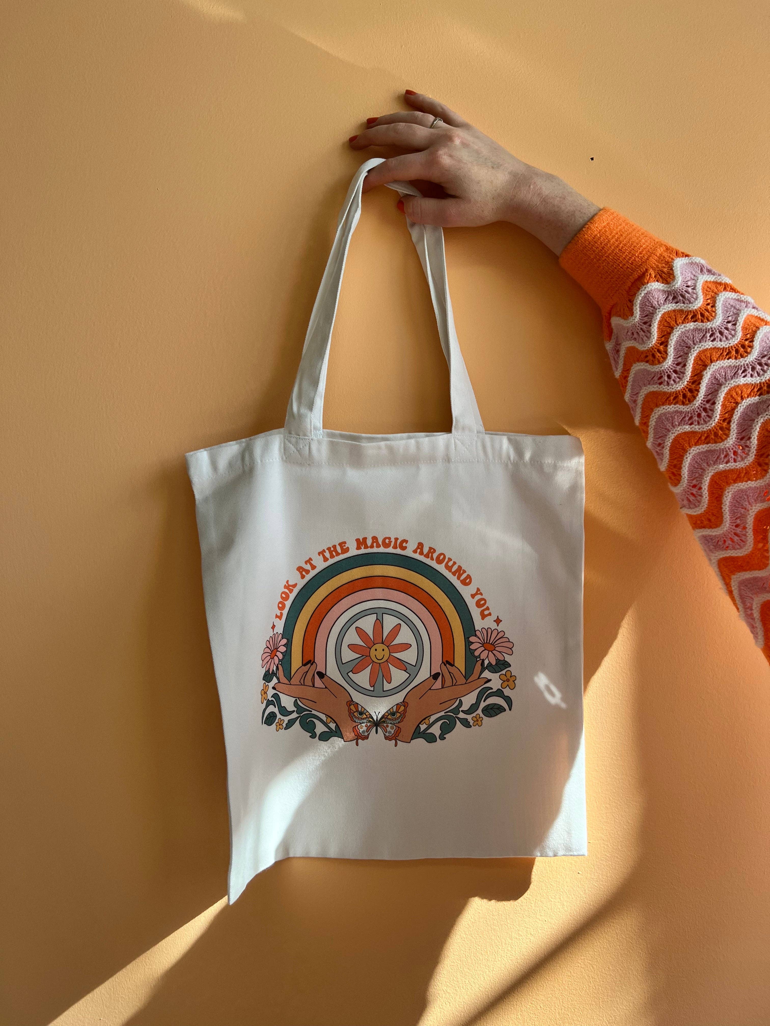 Sunshine Studio - Wholesale Tote Bag - Unisex - Look at the Magic Around You-Tote Bag3