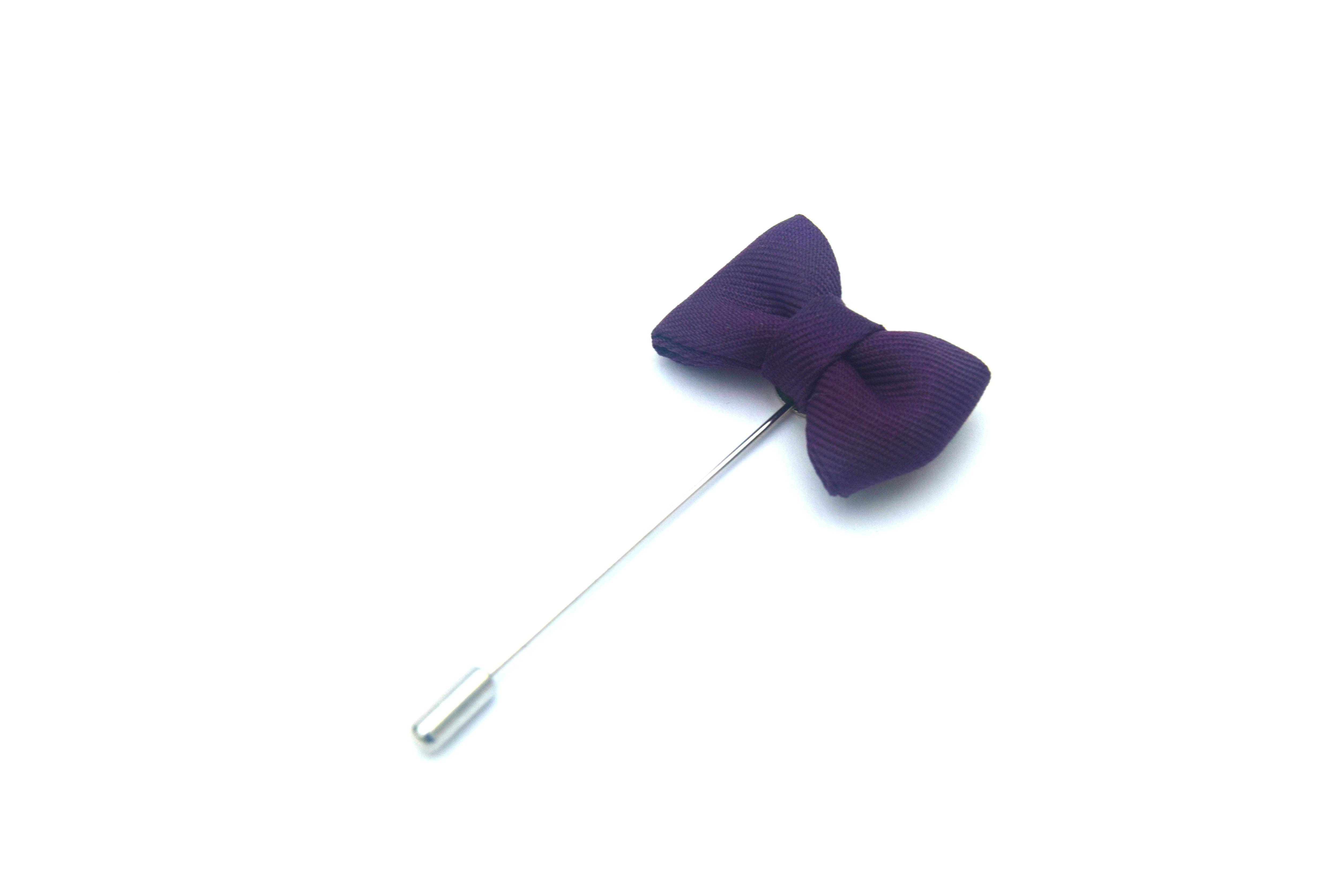 Mrlapel – wholesale Lapel pin/button – Bow Tie Lapel Pin, Purple0