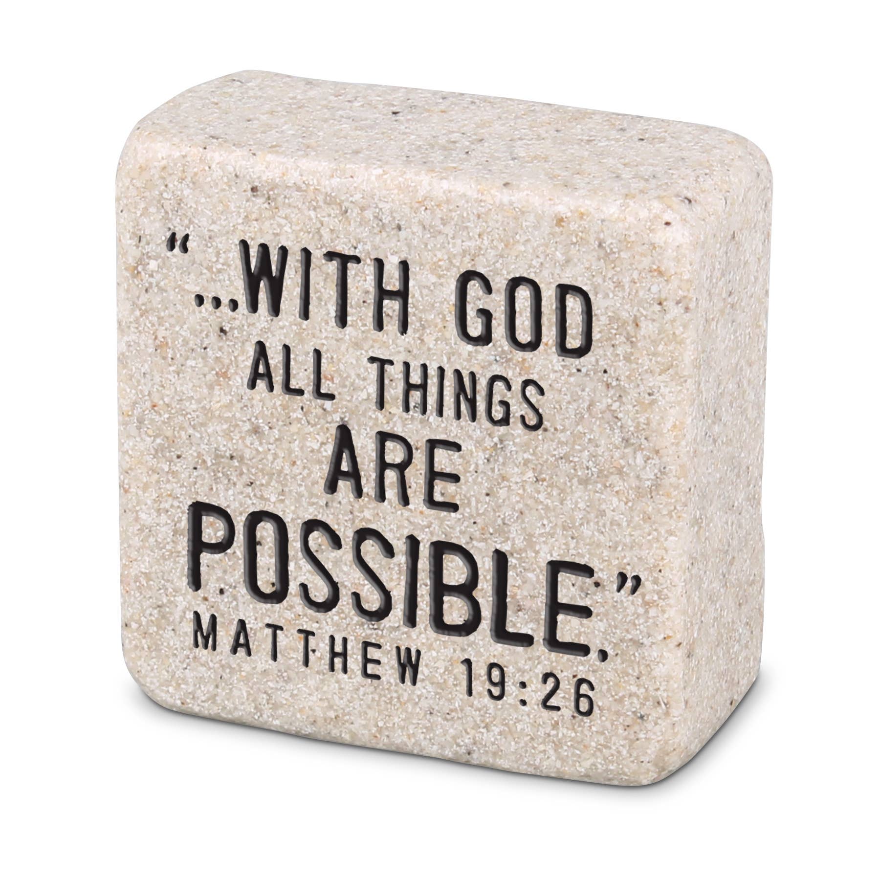 Cottage Garden – Großhandel Schilder – LCP Faith Scripture Stone0