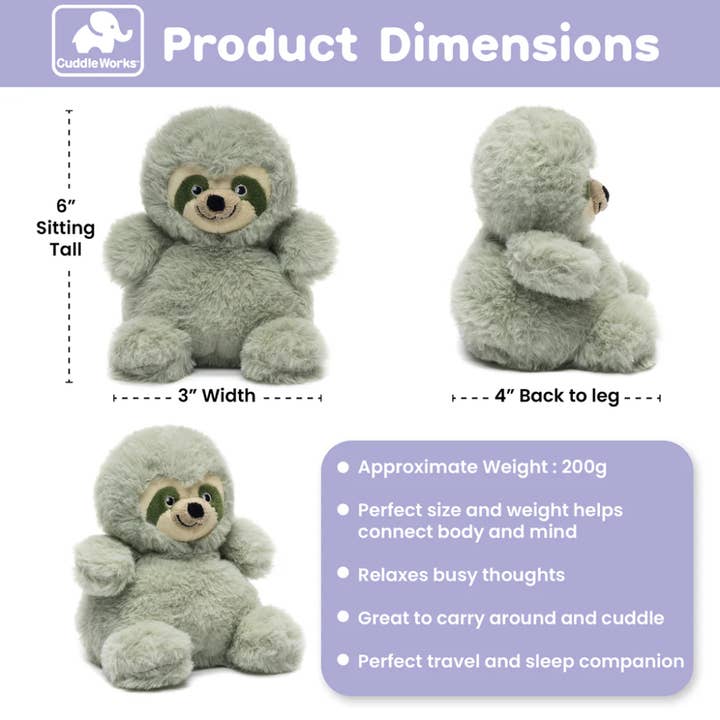 Plushland - Venta al por mayor Peluche - Niños y bebés - Cogollos de perezosos pesados