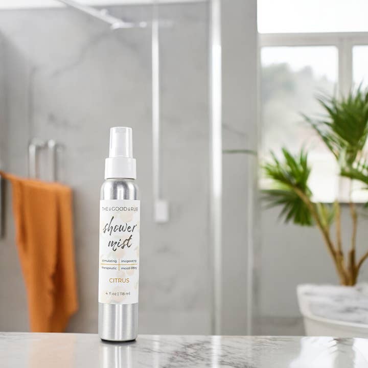 The Good Rub - Wholesale Aromatherapy Mist - Therapeutic Shower Mist4