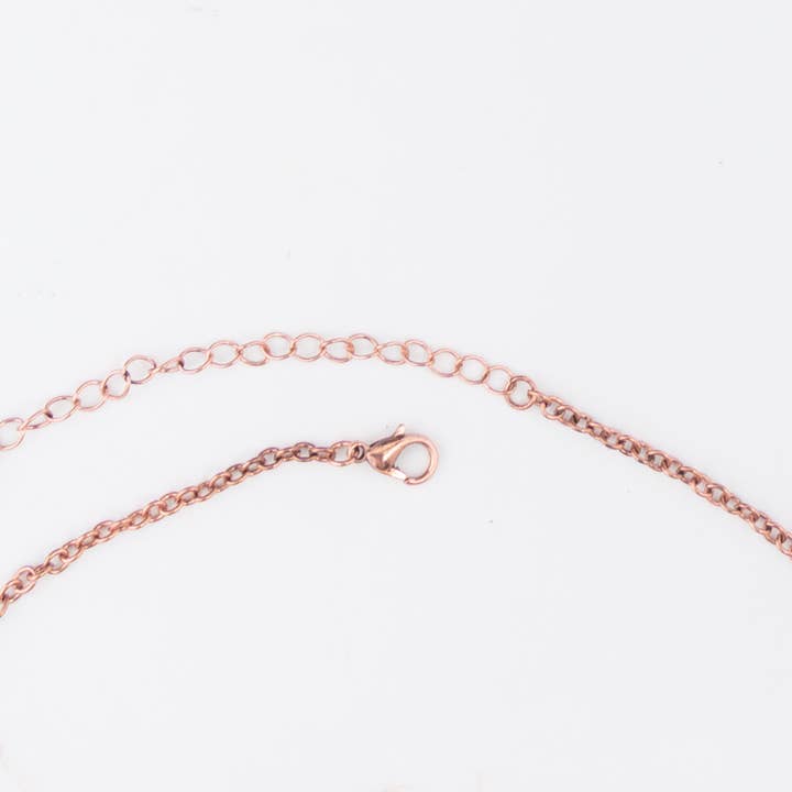 Howard's - Wholesale Halskettinghanger - Drea Hammered koperen halsketting met kraag van 18"2