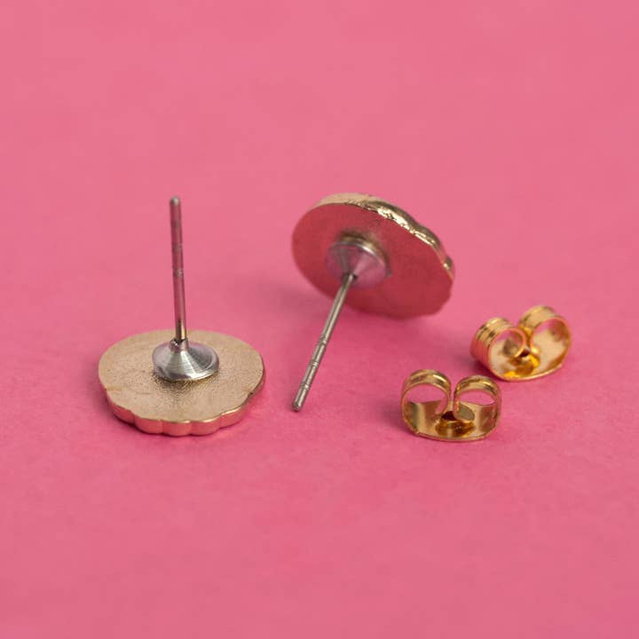 LuxCups Creative - Wholesale Stud/Post Earrings - Skull Earrings3