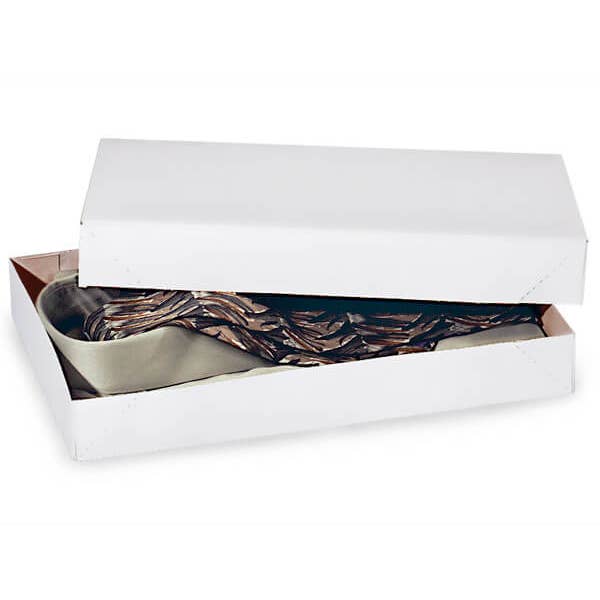 Recycled White Apparel Boxes for wholesale on Faire3