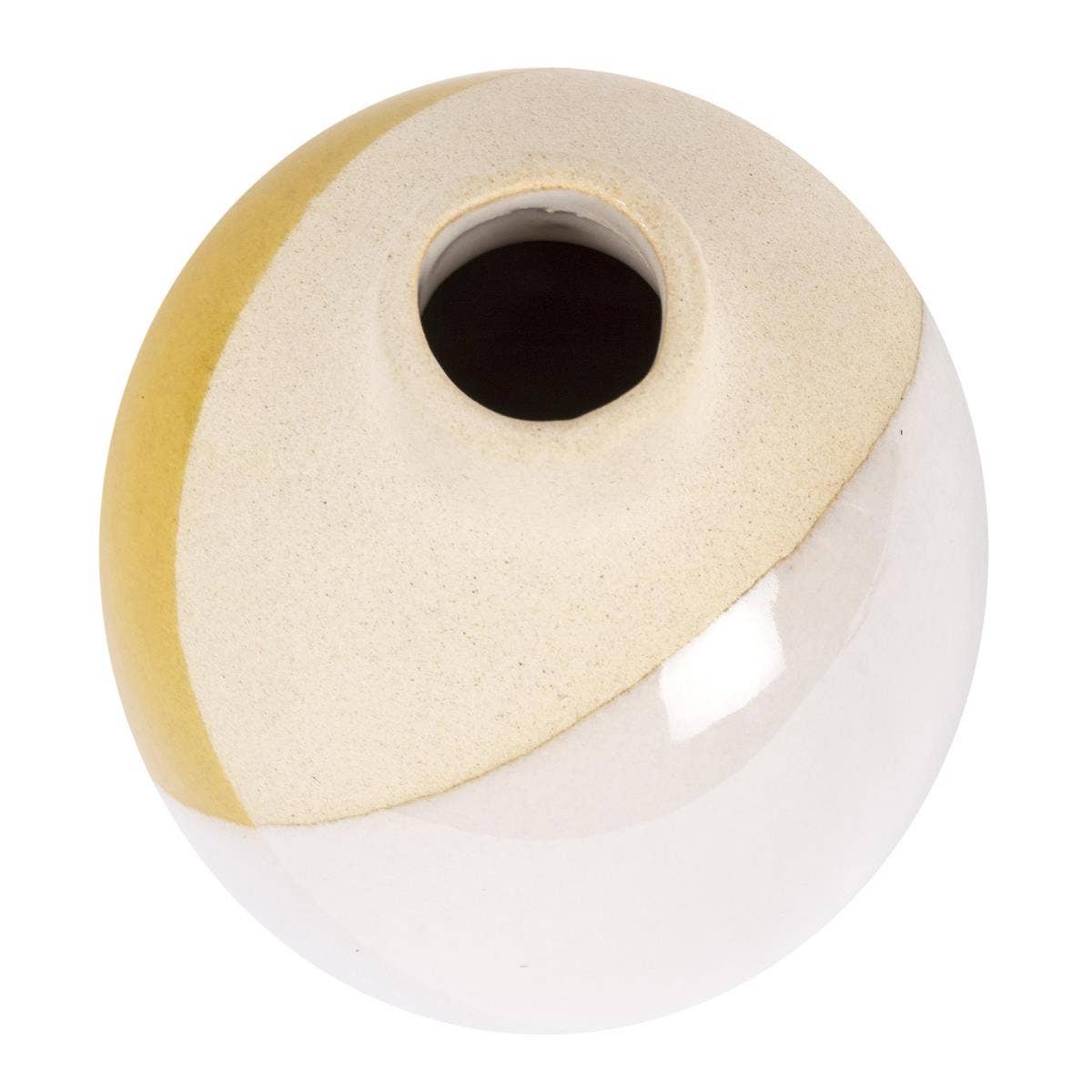 Truu Design - Wholesale Vase - Truu Design Dipped Glaze Bud Vase, 3"D x 4"H3