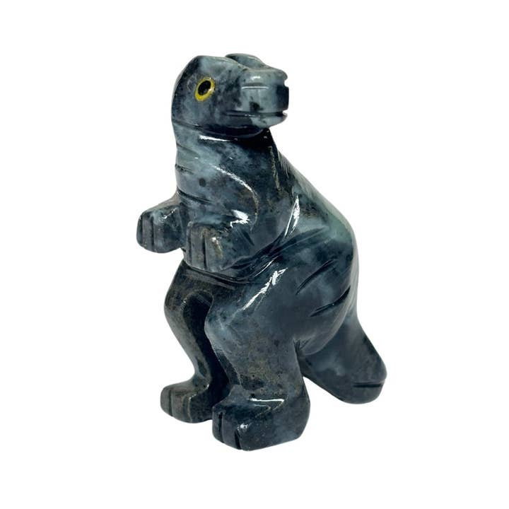 Earths Elements Wholesale - Wholesale Retailer Sample - Home Decor - Crystal Animal - Tyrannosaurus Rex Soapstone2