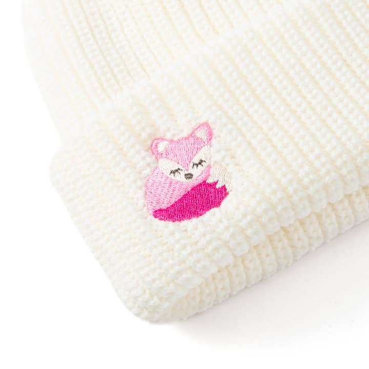 Peppercorn Kids - Wholesale Beanie - Kids - Kids’ Fox Beanie – Ultra-Soft Knit Hat with Cute Fox6