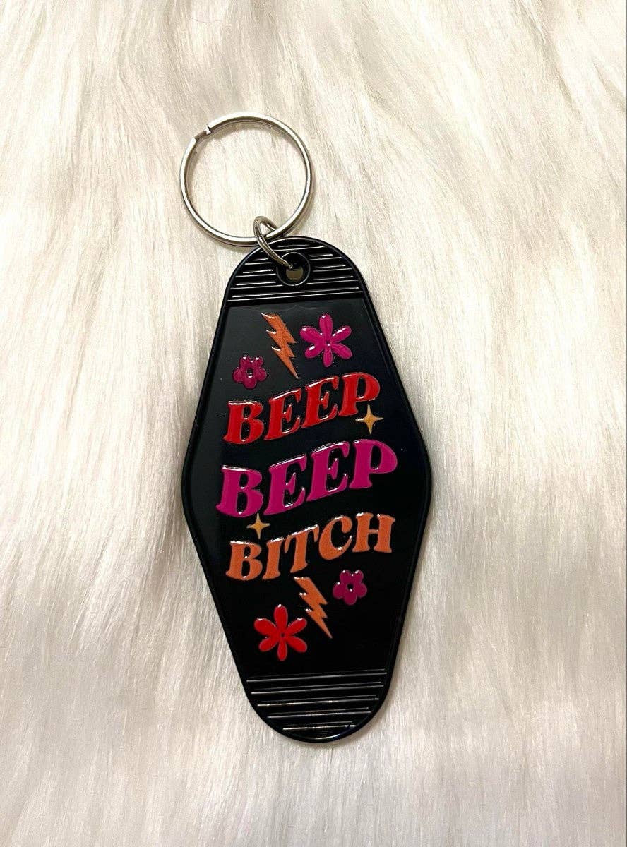 C&D Darling Design - Wholesale Keychain - Women's - Beep Beep Bitch Keychain0