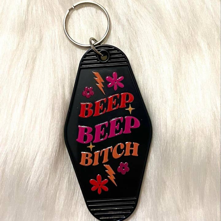 C&D Darling Design - Wholesale Keychain - Women's - Beep Beep Bitch Keychain