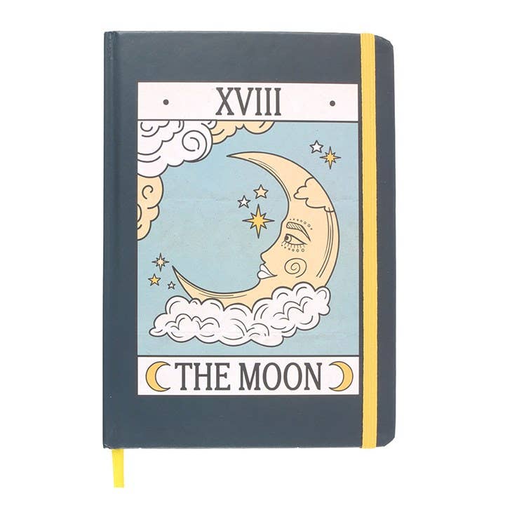Something Different Wholesale - Wholesale Notebook - The Moon Vintage Tarot Card A5 Notebook1