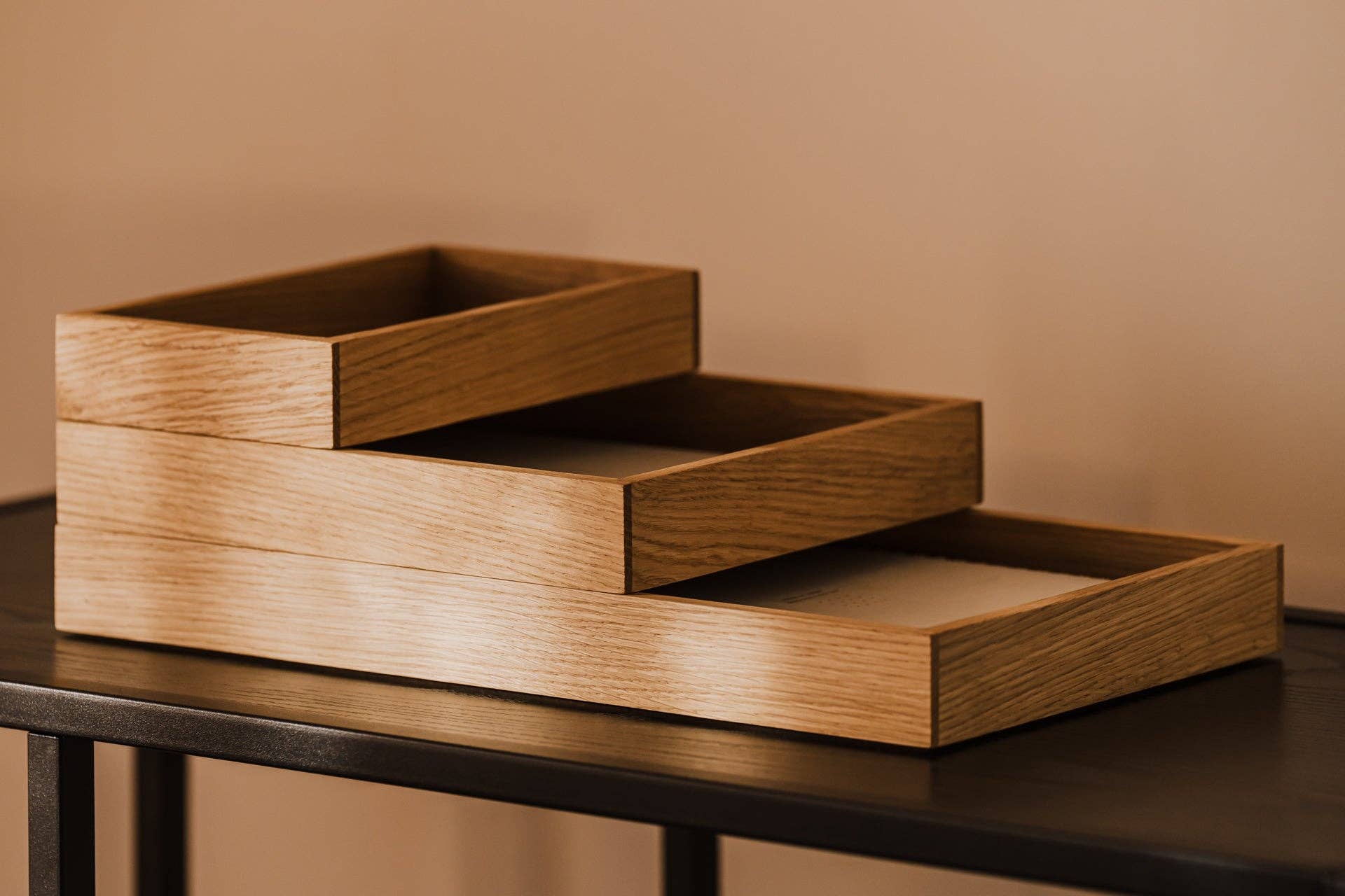 Oakywood - Wholesale Desk Tray - Stackable Valet Tray – Modular Wooden Desk Organizer31