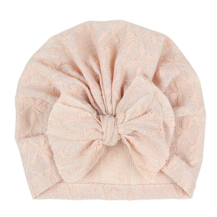 Little Chic Boutique - Venta al por mayor Gorro - Bebés - Accesorios para bebés al por mayor: Sombreros transpirables de encaje de color sólido con lazo para infantes V38240611000515