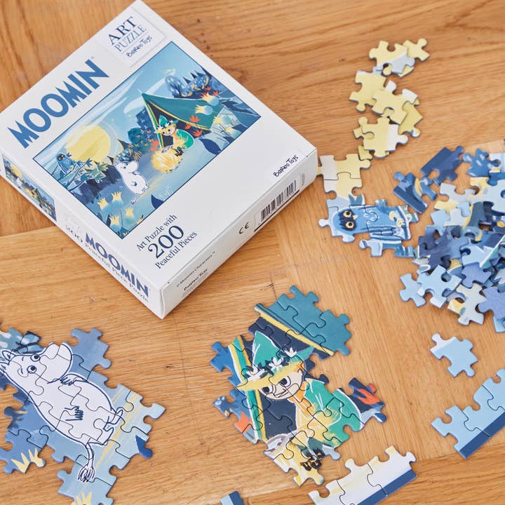 Barbo Toys - Wholesale Puzzle - Kids - Moomin Art Puzzle Display - 200 pcs
