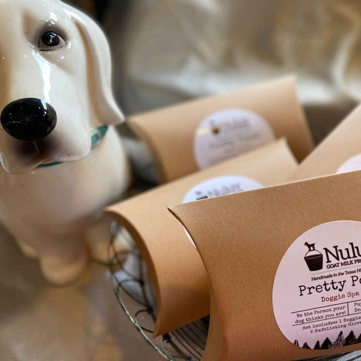 Nuluv Goat Milk Products - Wholesale Pet Grooming Set - Dog - Pretty Pooch Doggie Day Spa Set