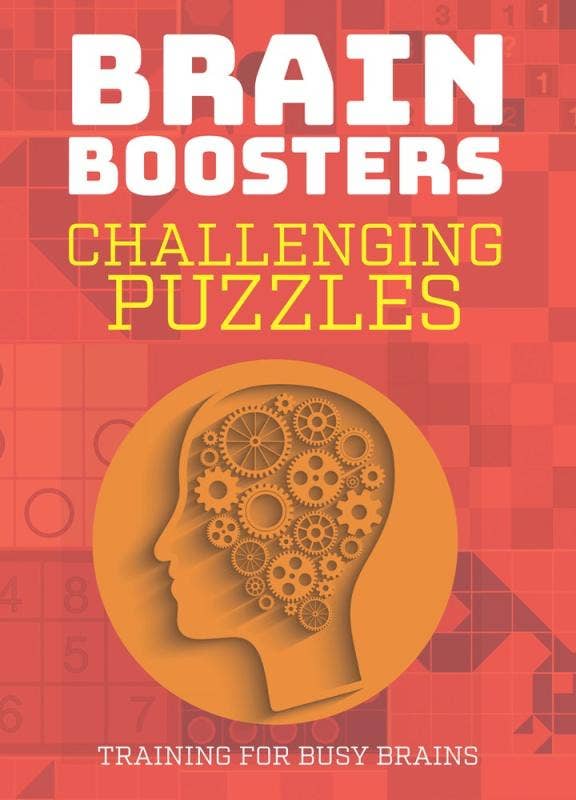 Microcosm Publishing & Distribution - Wholesale Coloring & Activity Book - Adult - Challenging Puzzles: Brain Boosters0