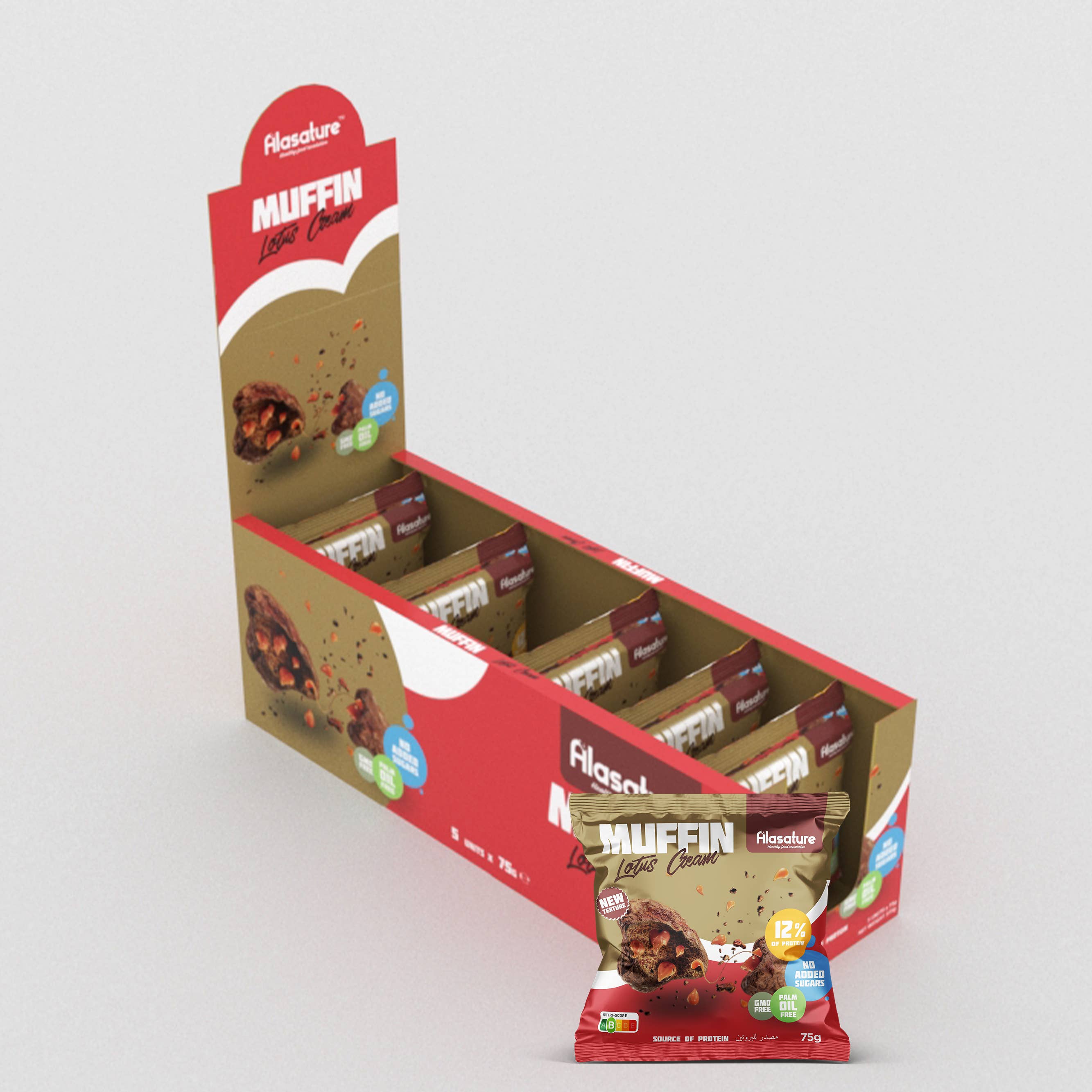 Alasature / Elmafood Iberica SL - Wholesale Cookie - Lotus Cream Muffin2