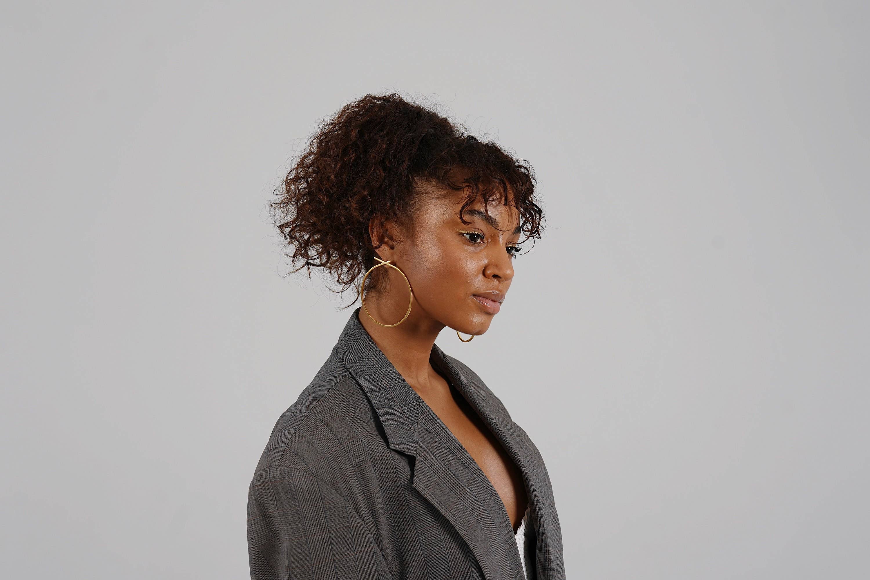 Laka Luka - Wholesale Dangle Earrings - Oversized Geometric Statement Knot Earrings Summer Gift2